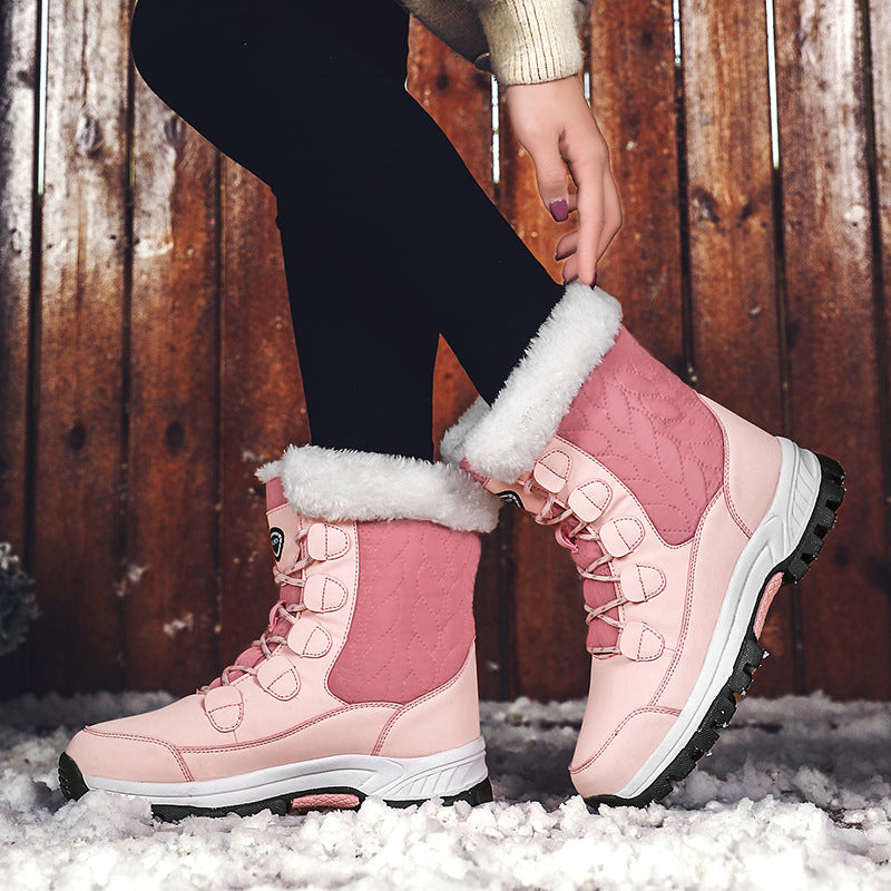 Bottes d'hiver pour femmes avec doublure douillette et semelle antidérapante Chic und Stil 1759510352