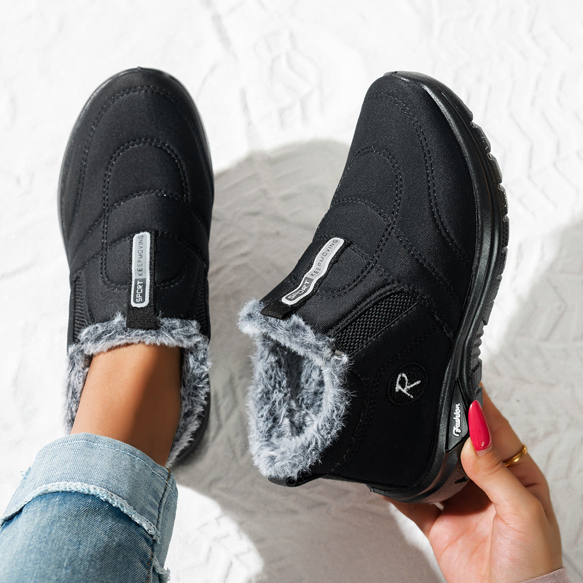 Bottes d'hiver sportives pour femmes Chic und Stil