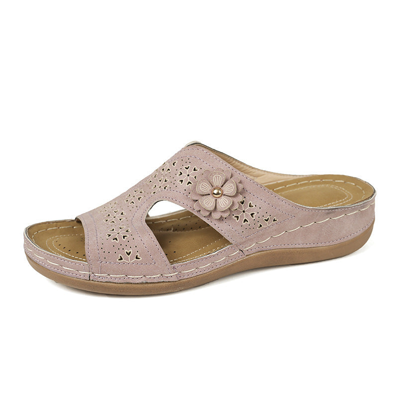 Sandales slides confort pour dames Chic und Stil