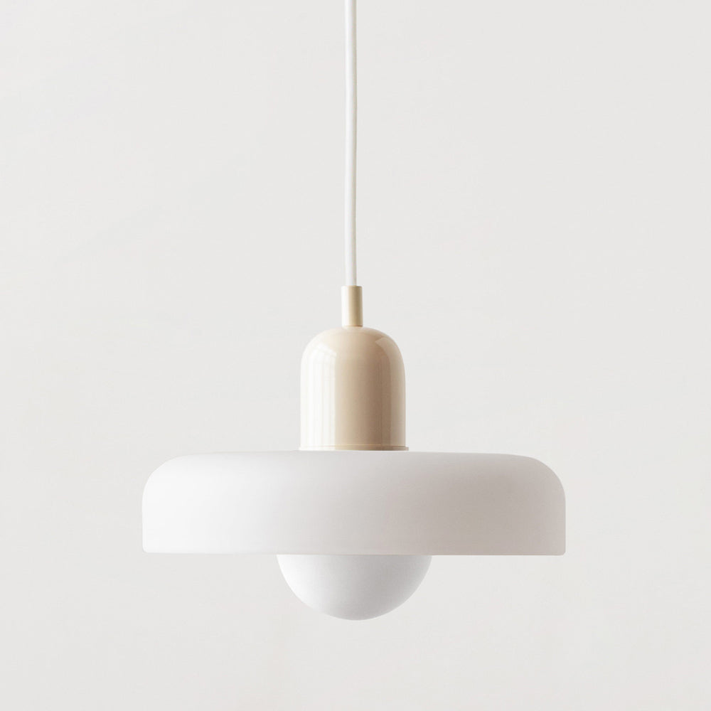 Chic and Style | Pendant lights made of colored glass | Elegant pendant light in Bauhaus style | Designer lamp for living room and dining room