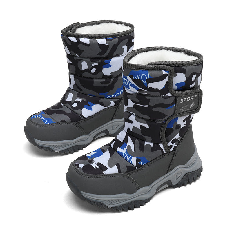 Bottes d'hiver chaudes et rembourrées pour femmes Chic und Stil