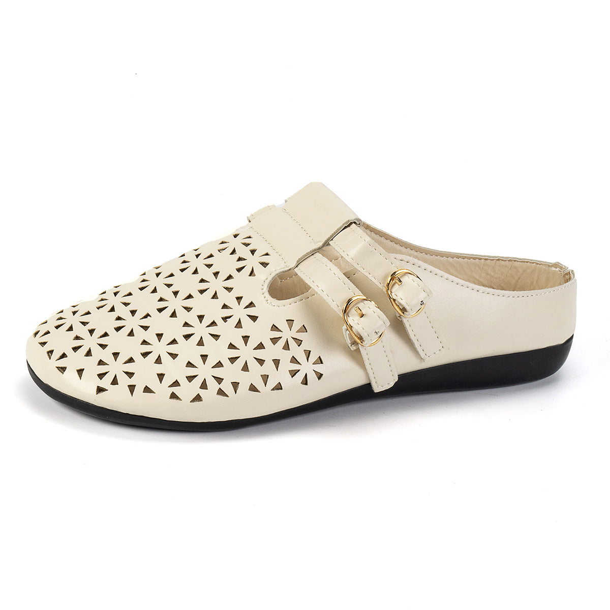 Sandales confortables pour femmes à brides avec une structure en matériau supérieur respirant Chic und Stil
