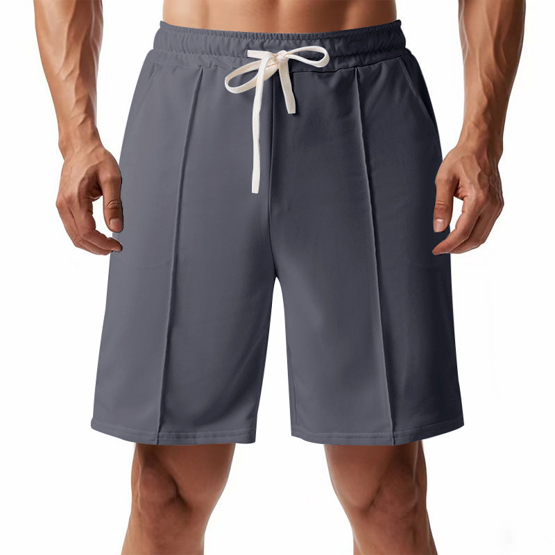 Shorts de sport confortables pour hommes avec taille élastique et poches latérales pratiques Chic und Stil