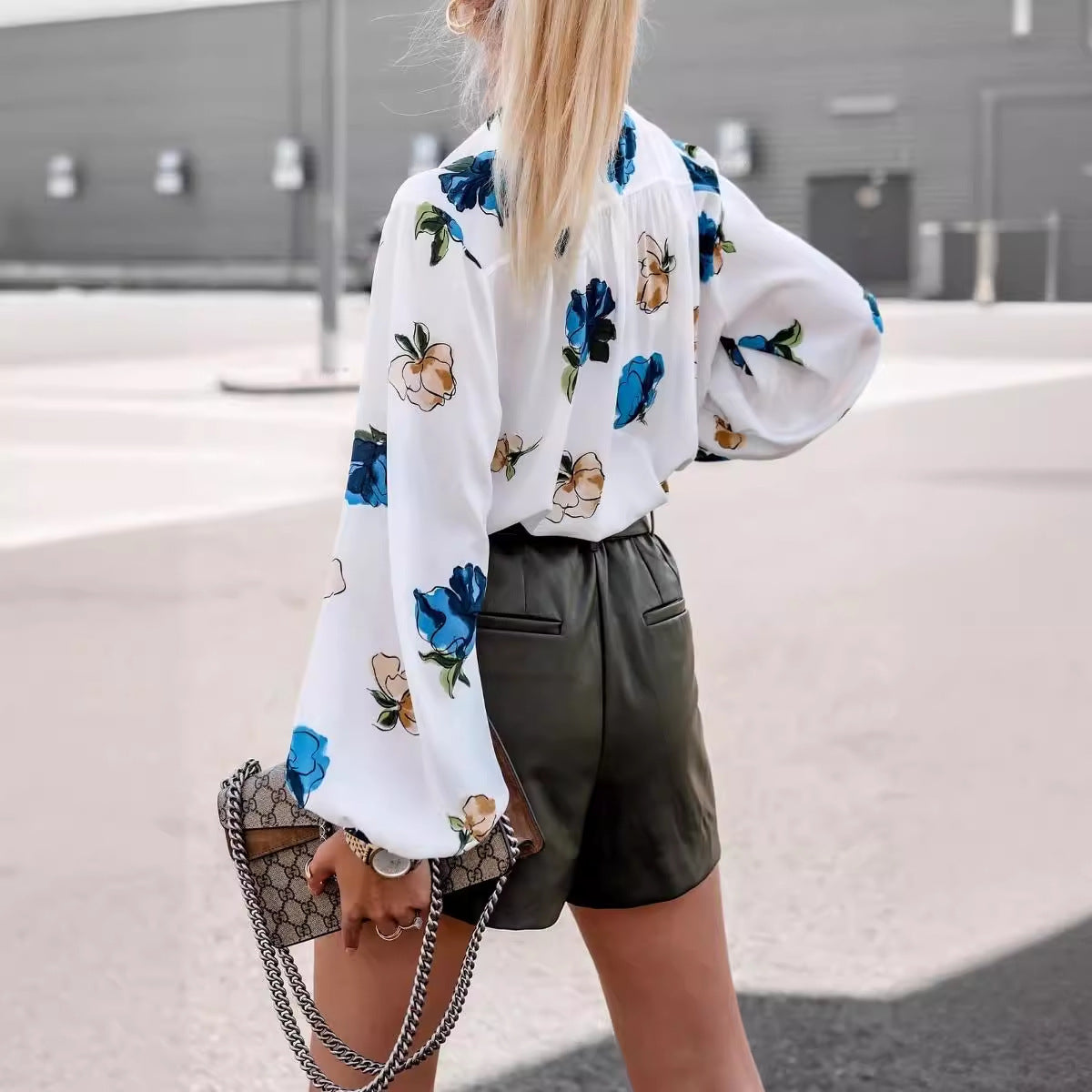 Blouse élégante pour femmes avec impression florale Chic und Stil