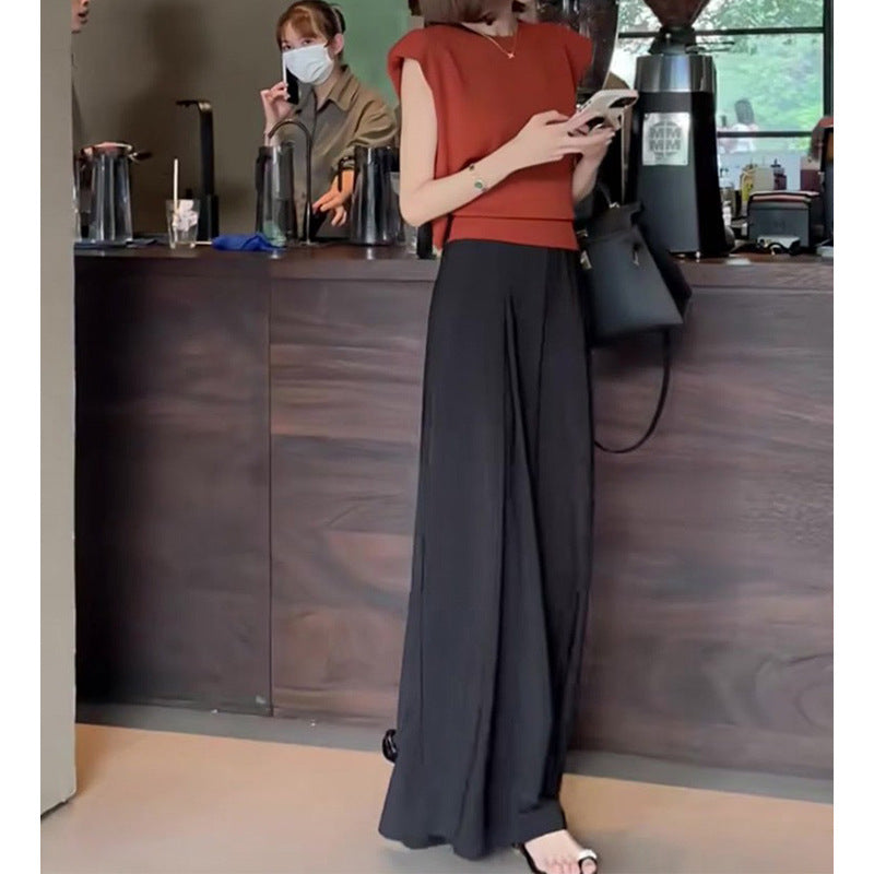 Pantalons taille haute ajustés pour femmes Chic und Stil