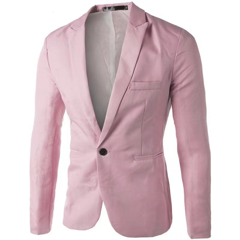 Blazer élégant pour hommes avec coupe slim et accents fins Chic und Stil