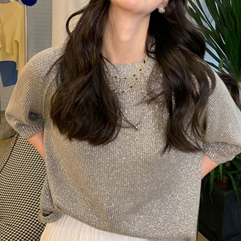 Pull en tricot texturé confortable pour femmes Chic und Stil