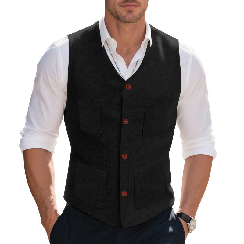 Gilet multifonctionnel pour hommes avec poches pratiques Chic und Stil