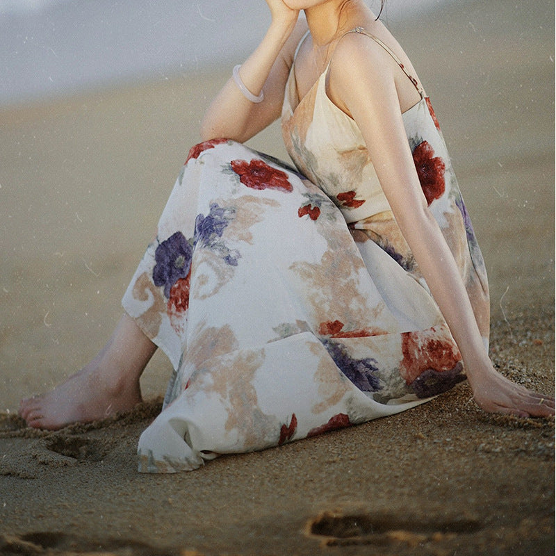 Robe maxi florale swift Chic und Stil pour femmes