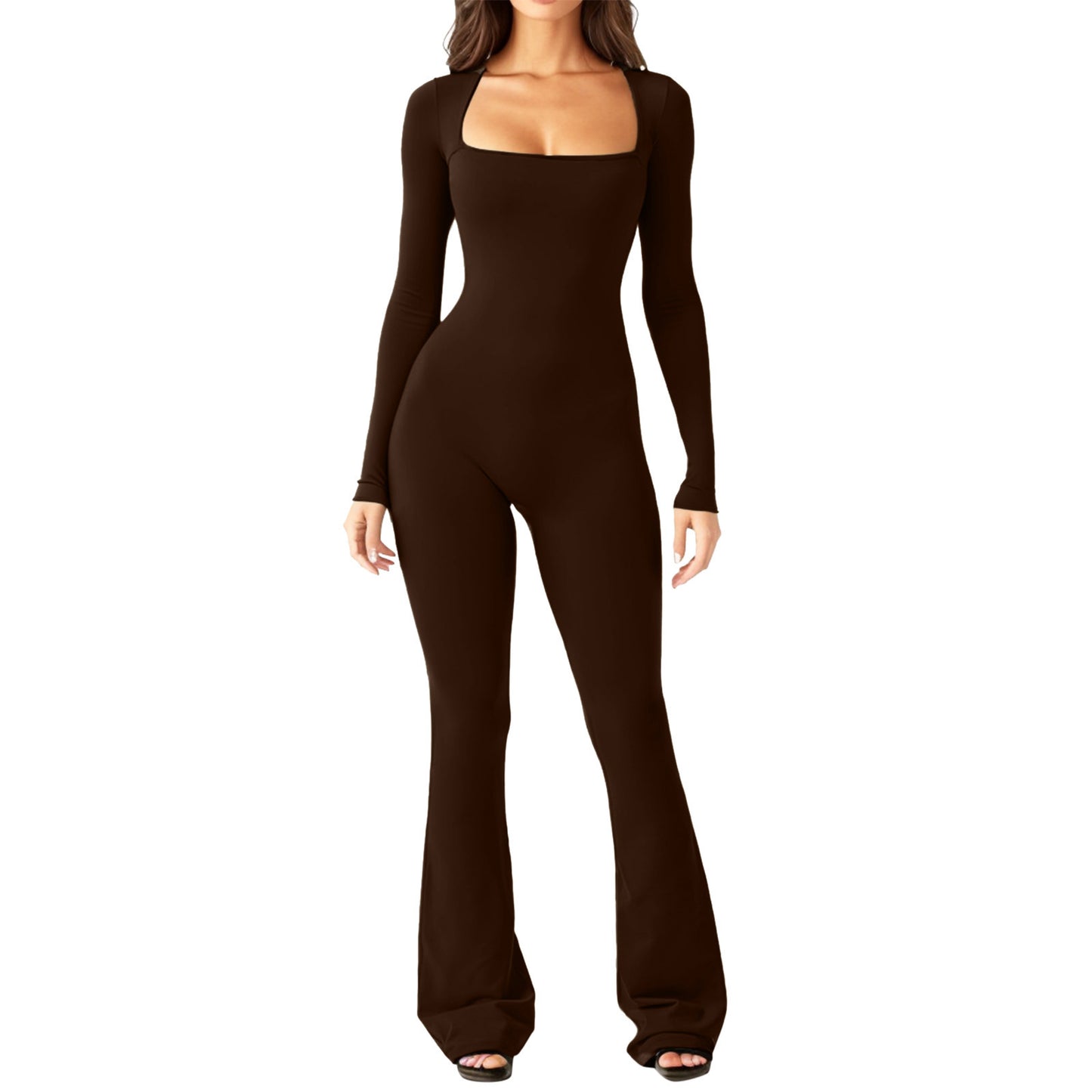 Body pour femmes avec jambes larges et décolleté plongeant Chic und Stil