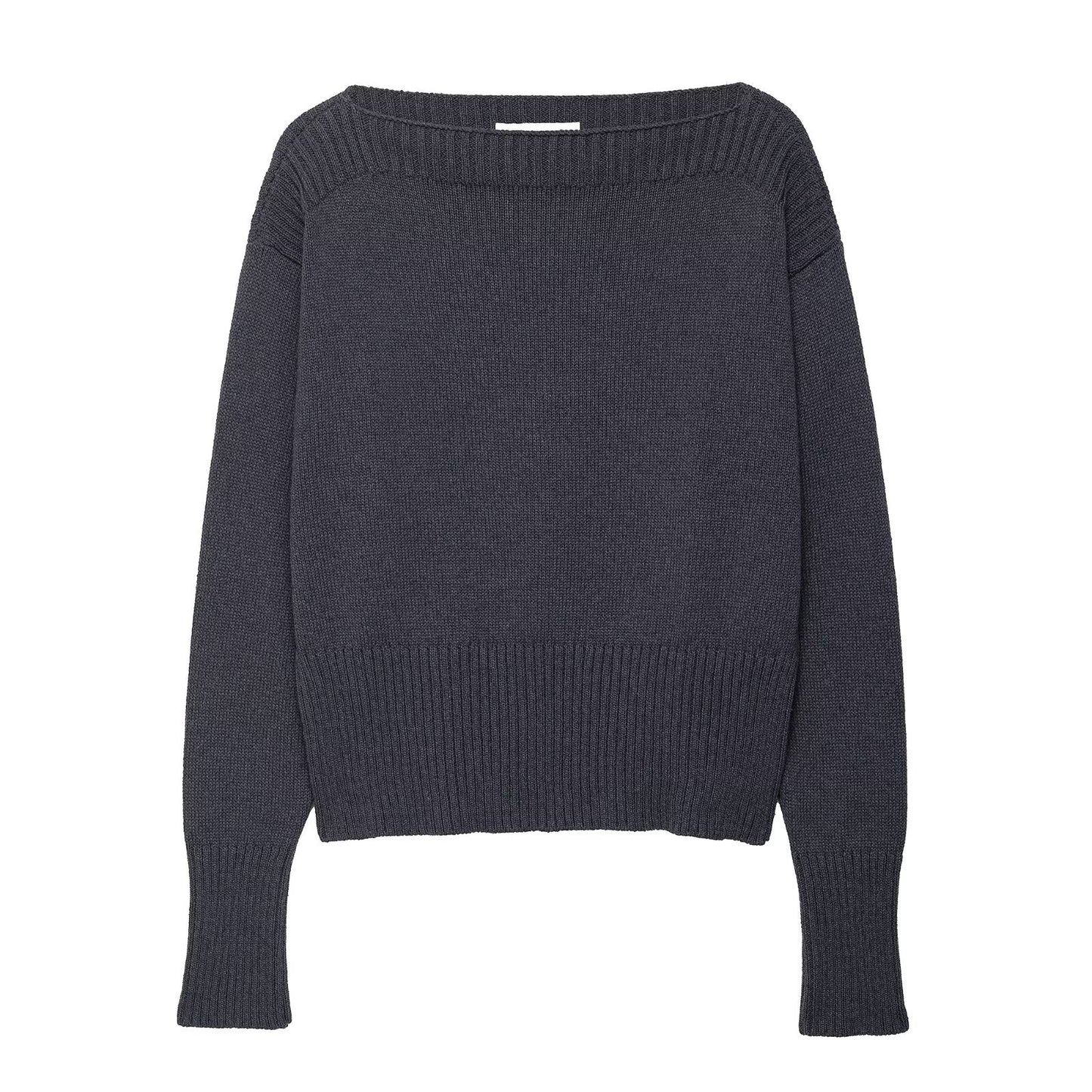 Pull décontracté pour femmes avec un col large et élégant Chic und Stil