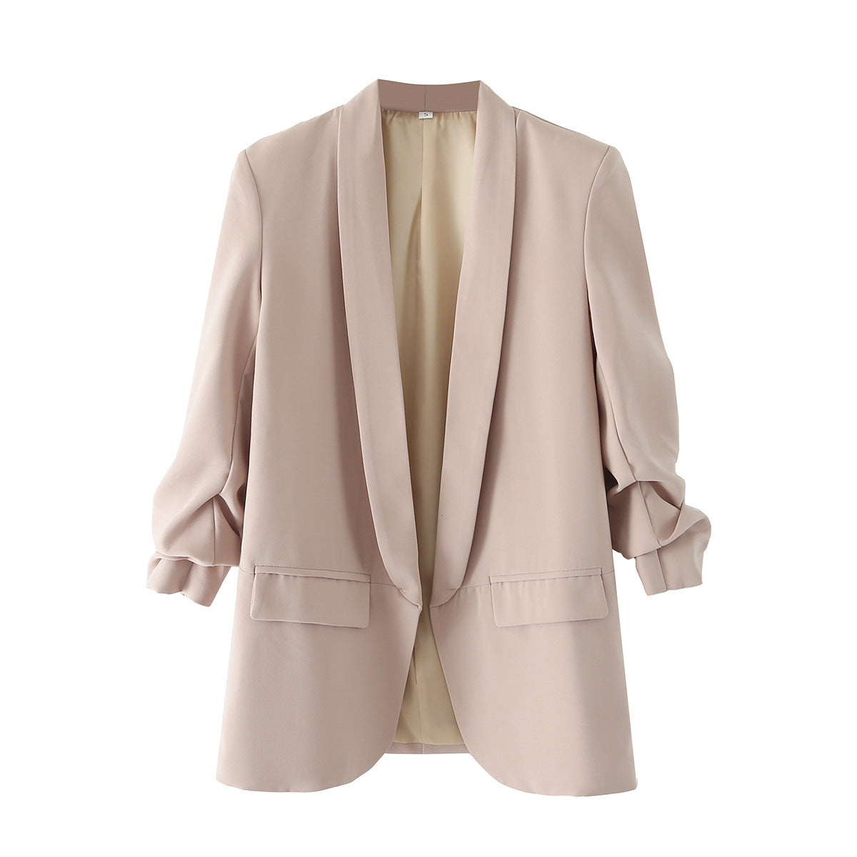 Blazer élégant pour femmes avec des manches retroussées et des poches pratiques Chic und Stil