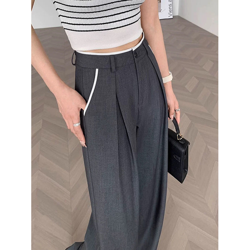 Pantalons larges taille haute pour femmes Chic und Stil 1750846898