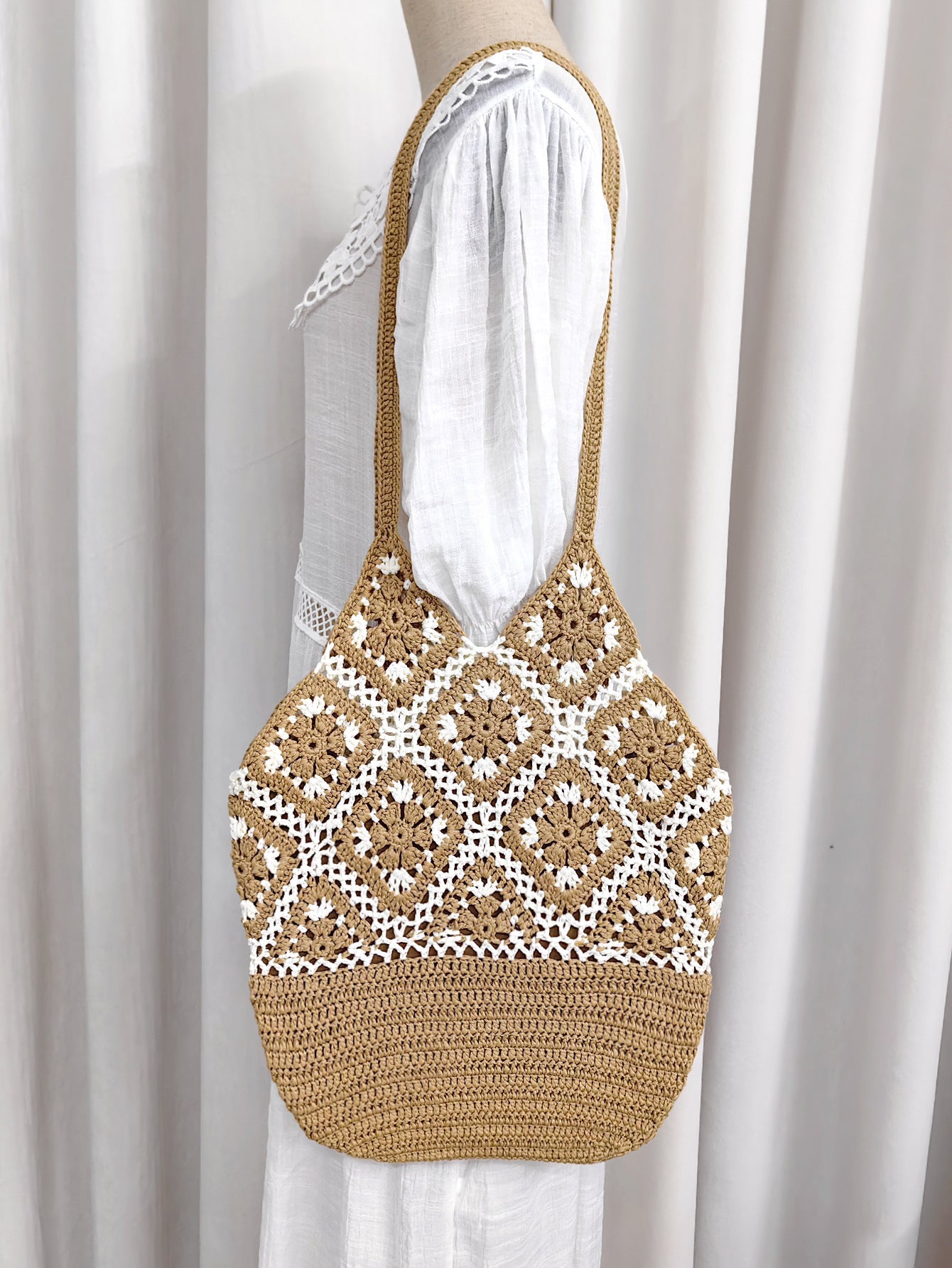 Sac fourre-tout en crochet pour femmes Chic und Stil