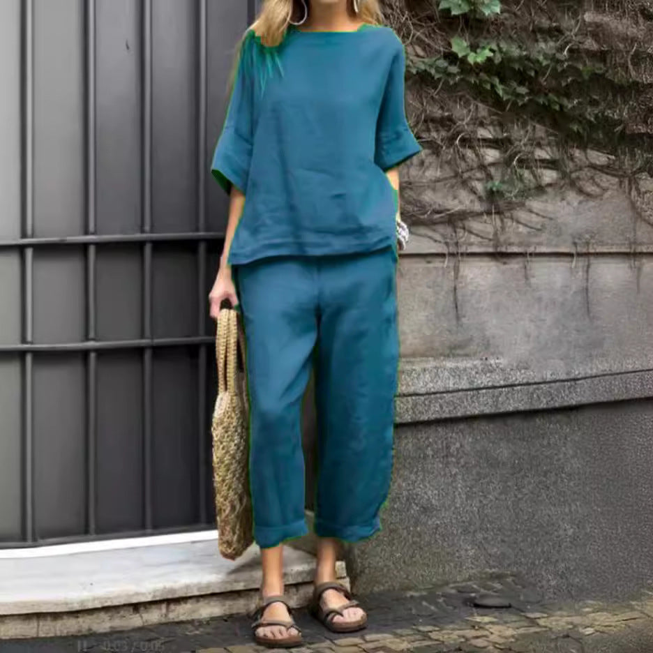 Ensemble décontracté pour femmes en tissu respirant Chic und Stil
