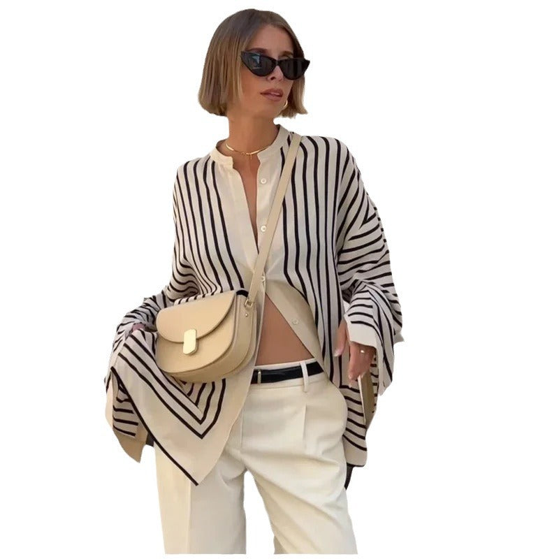 Femmes Cardigan Stylé avec Manches Amples Chic & Stil