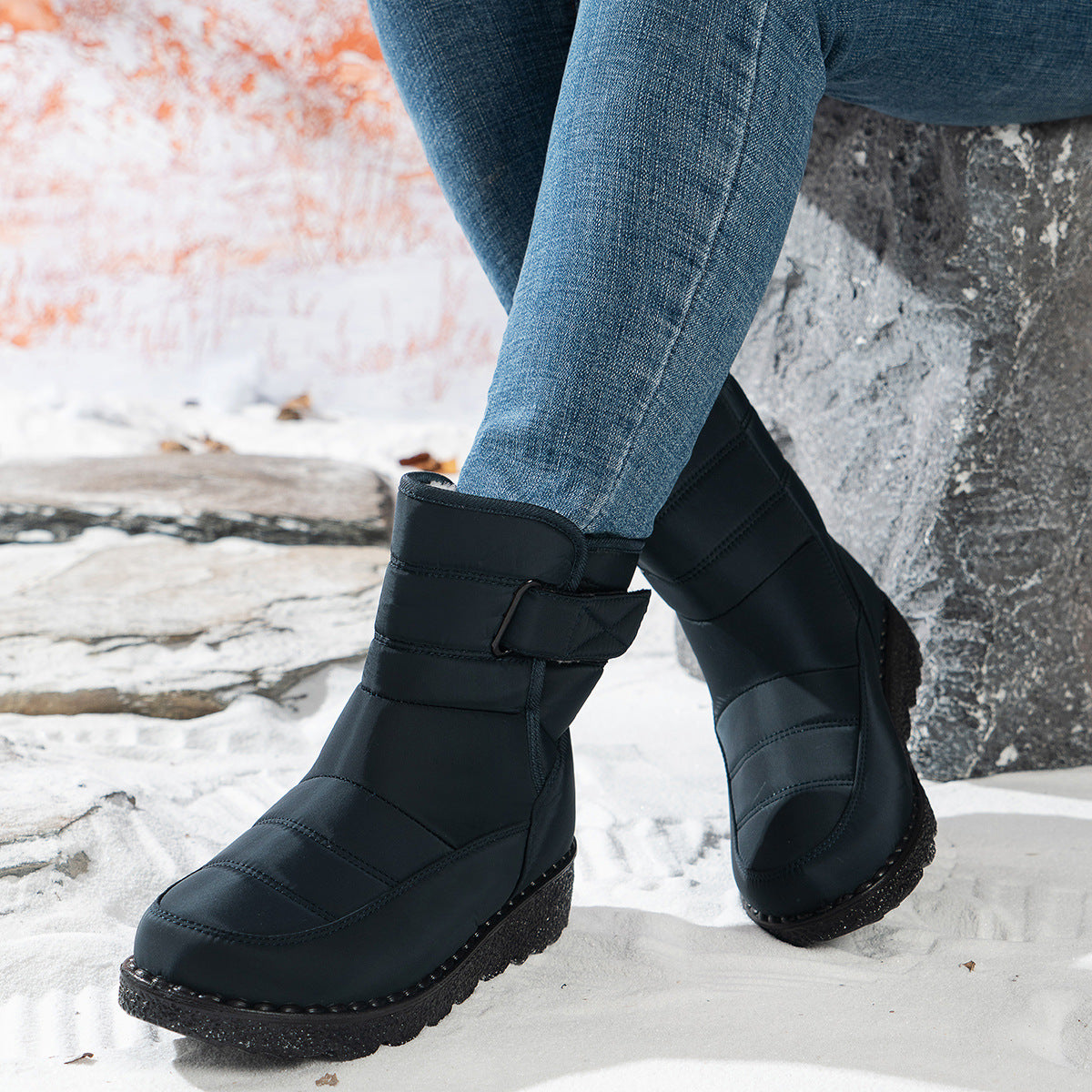 Bottes chaudes pour femmes Chic und Stil