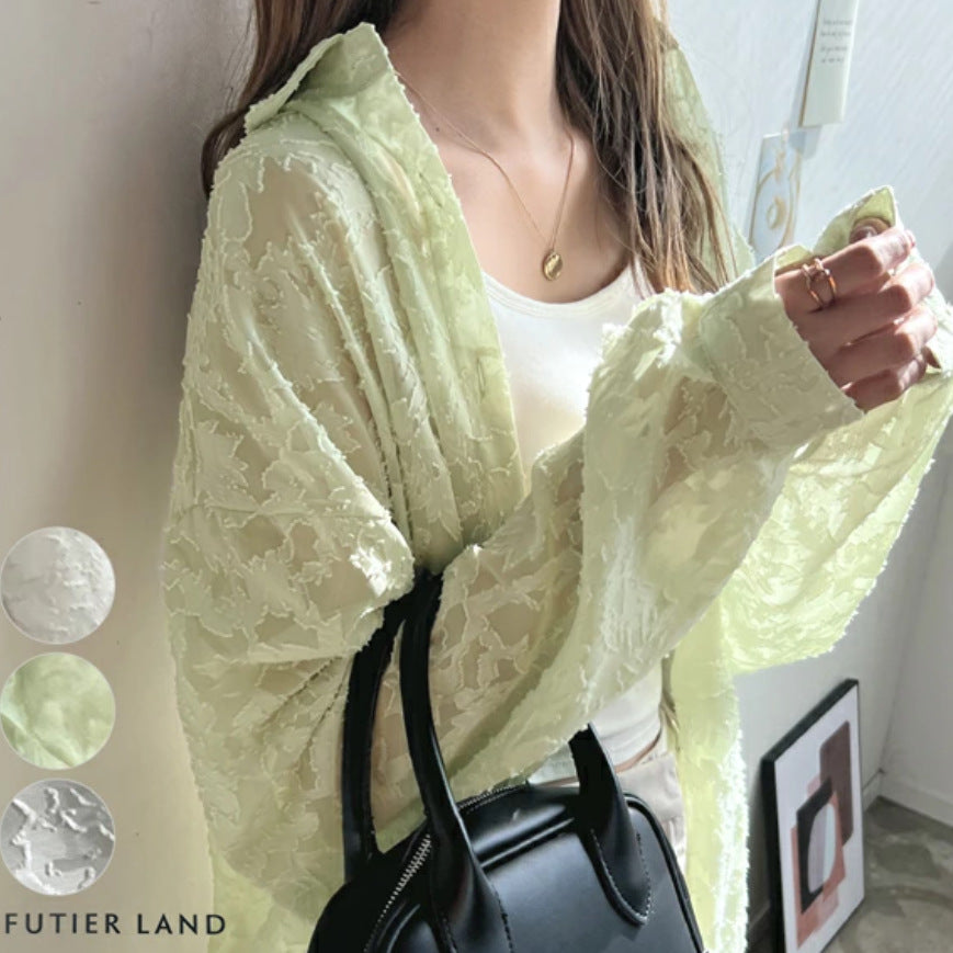 Veste kimono en dentelle pour femmes Chic und Stil