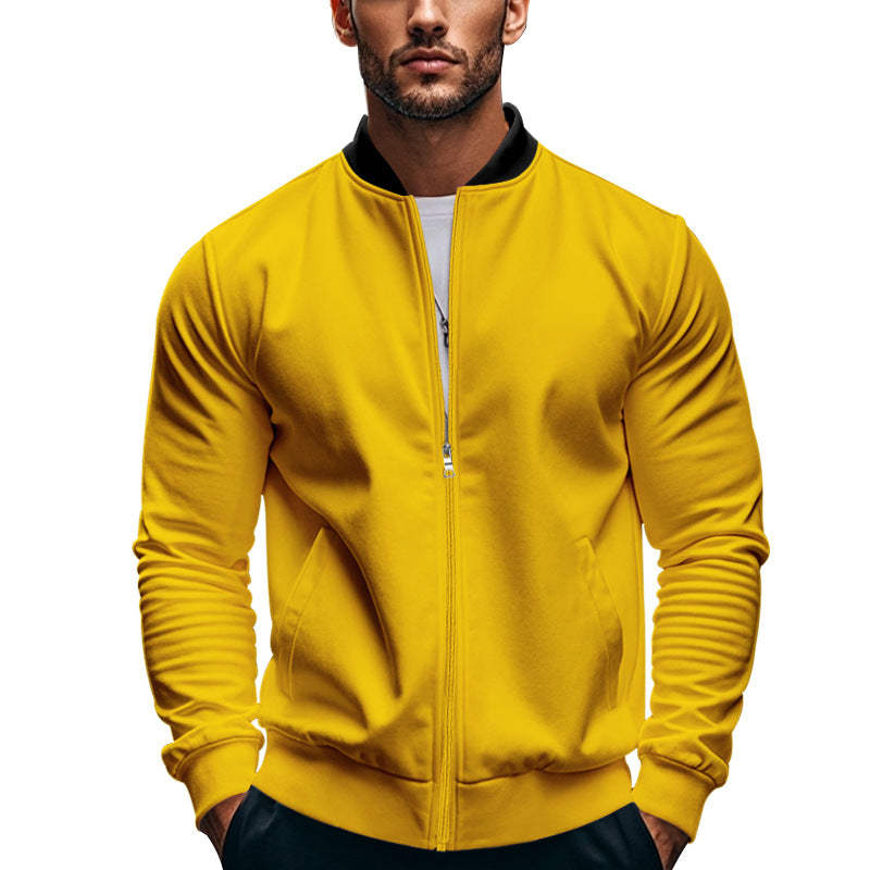 Veste bomber sportive pour homme avec col montant Chic und Stil