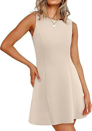 Robe sans manches A-line pour femmes avec coupe intemporelle Chic und Stil