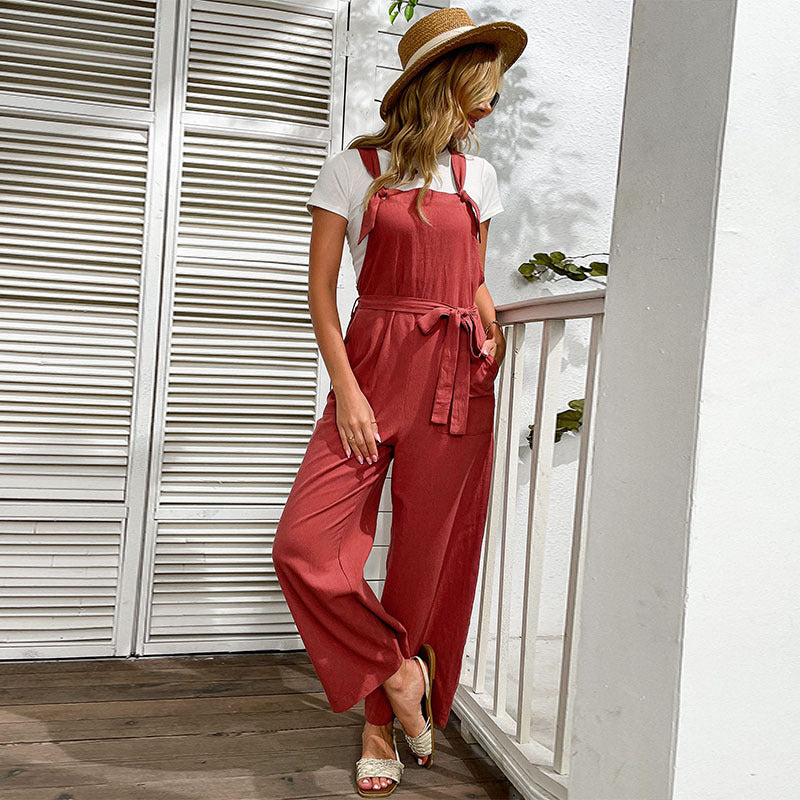 Salopette large pour femmes avec ceinture ajustable et poches Chic und Stil