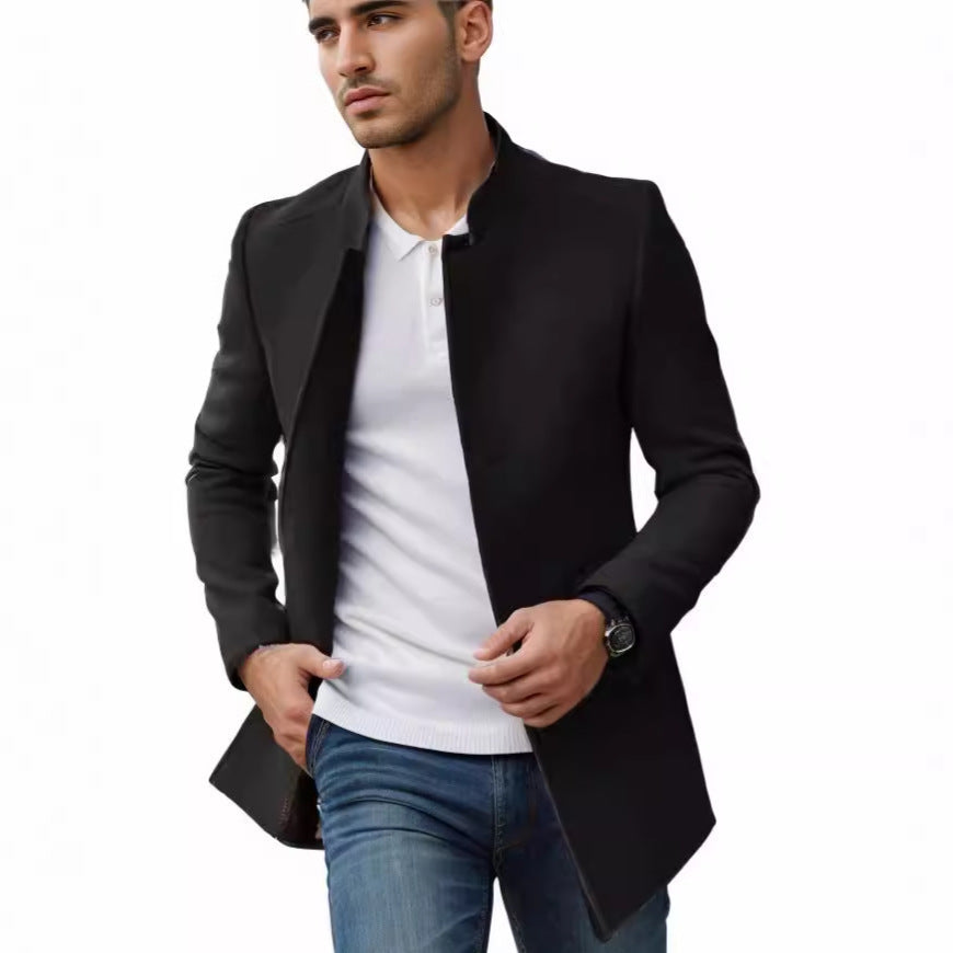 Blazer ajusté à la mode pour hommes Chic und Stil