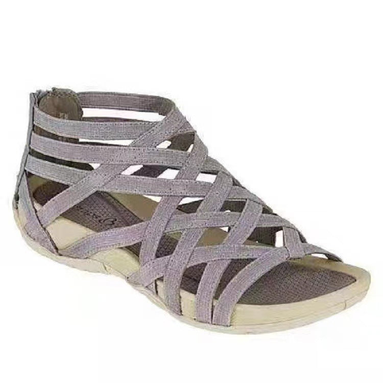 Sandales de bain confortables pour femmes avec une surface respirante et une semelle flexible Chic und Stil