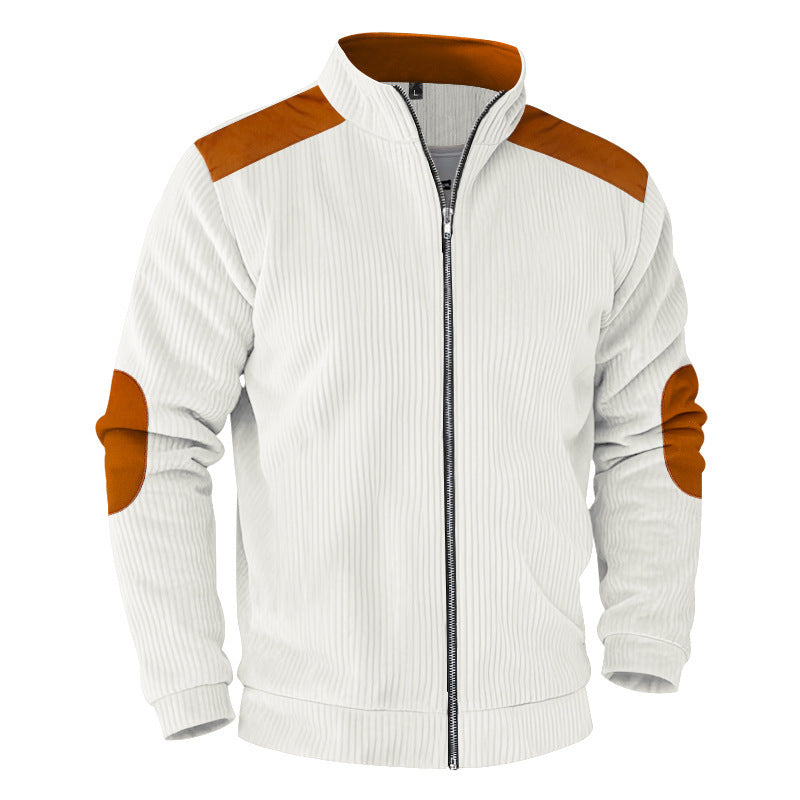 Veste de loisir pour hommes avec col montant Chic und Stil