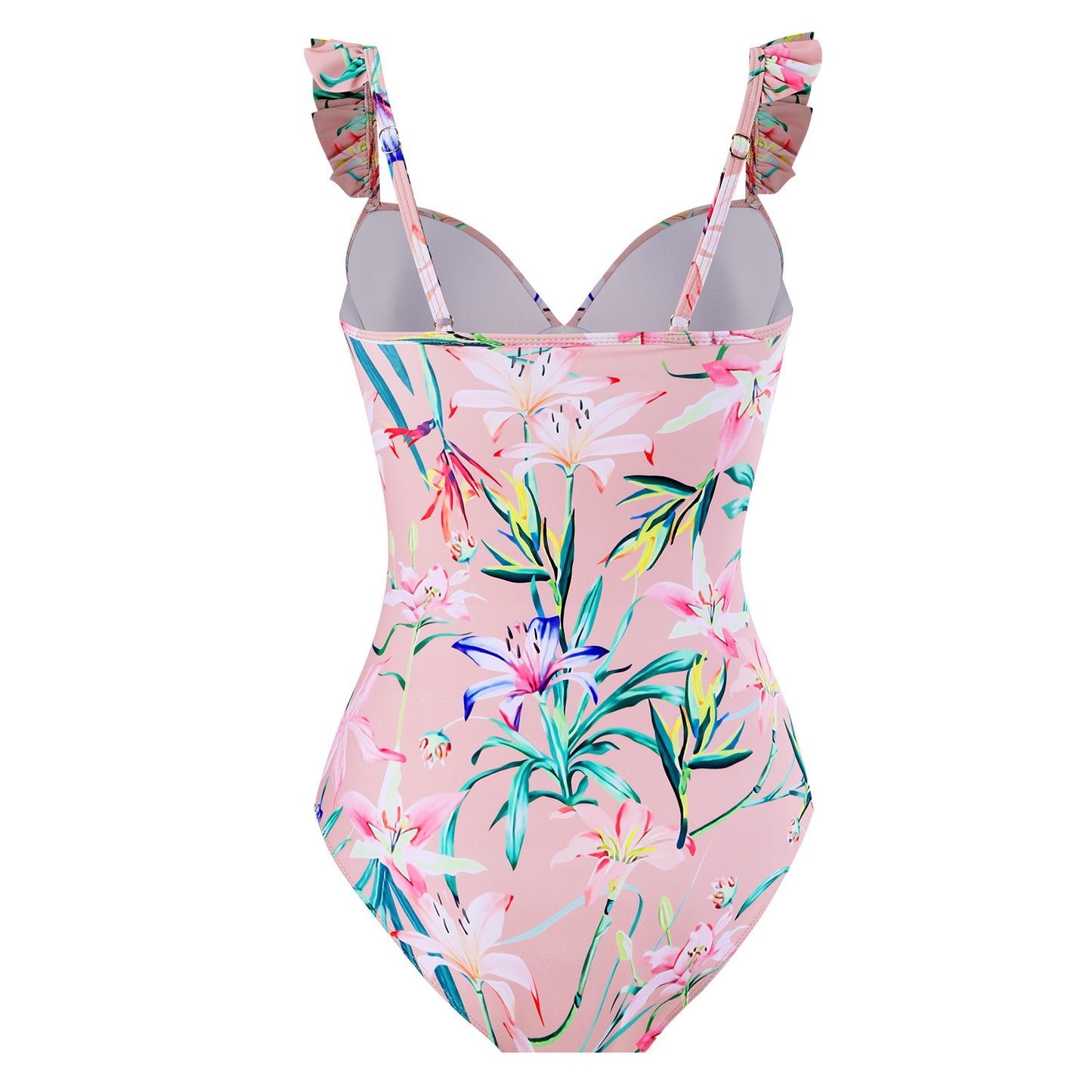 Maillot de bain pour dames avec jupe portefeuille élégante et détails froncés raffinés Chic und Stil