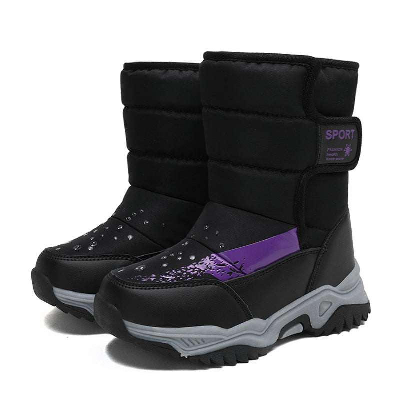 Bottes d'hiver imperméables pour femmes avec semelle antidérapante et doublure isolante Chic und Stil