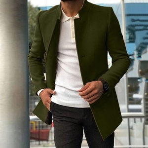 Blazer ajusté à la mode pour hommes Chic und Stil