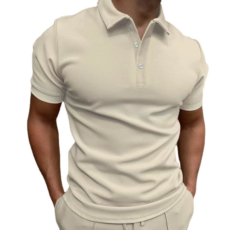 Polo-shirt à manches courtes axé sur la performance pour hommes Chic und Stil