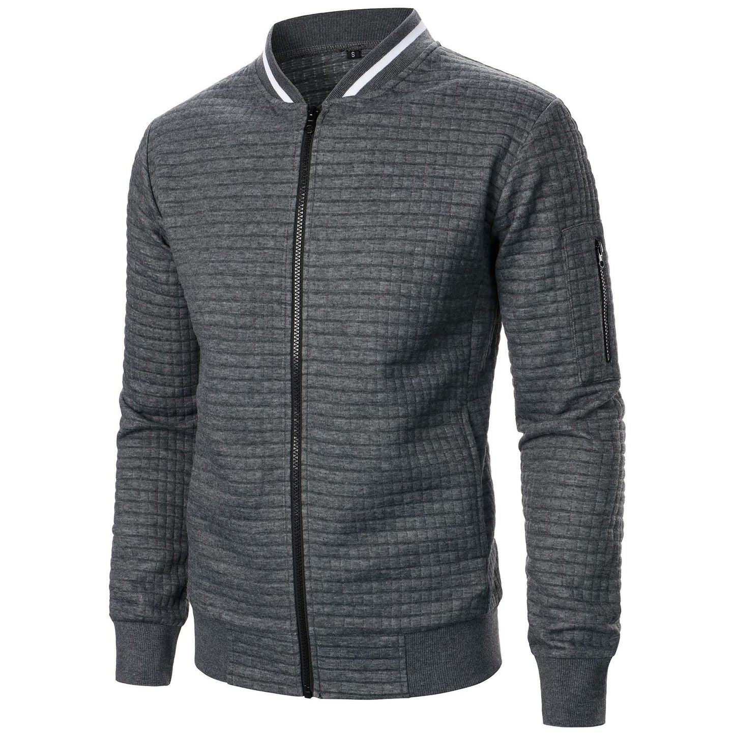 Veste de sport pour homme avec un design structuré innovant Chic und Stil