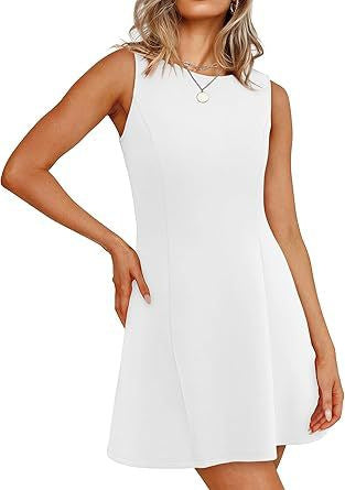 Robe sans manches A-line pour femmes avec coupe intemporelle Chic und Stil
