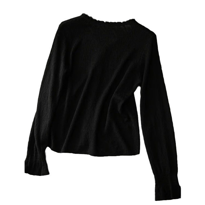Jupe en laine A-line ajustée pour femmes Chic und Stil