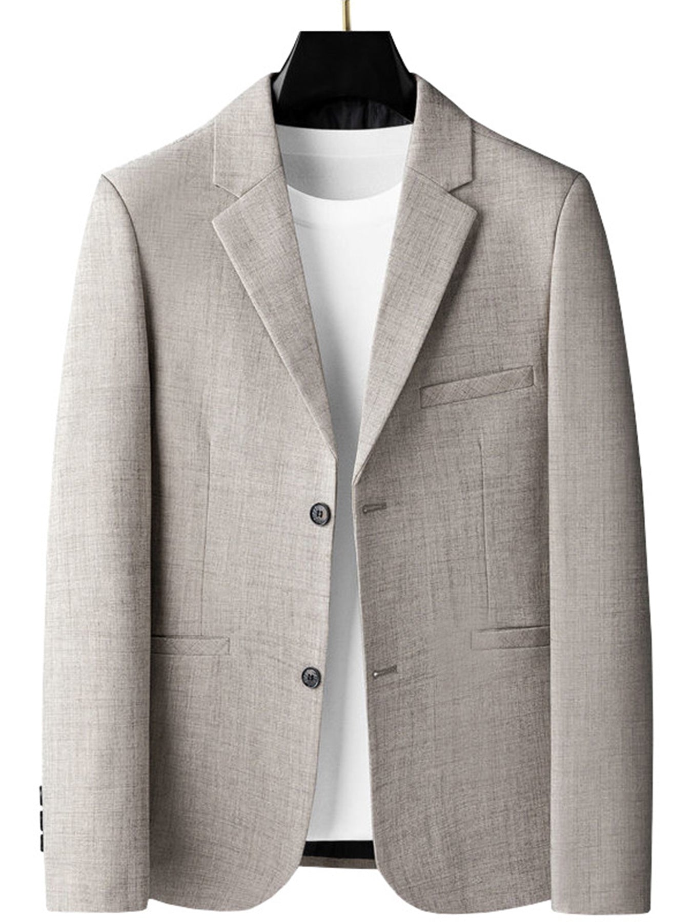 Dames Élégant Blazer en Lin Chic und Stil