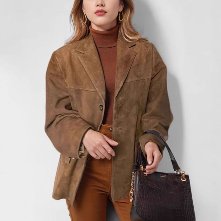 Blazer urbain pour femmes à la coupe décontractée Chic und Stil