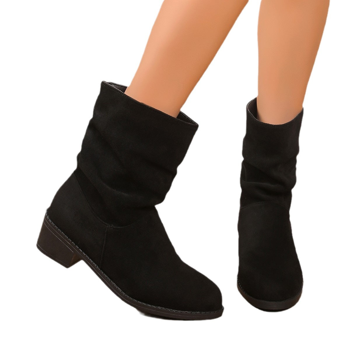 Bottines pour femmes à design décontracté et style flou Chic und Stil