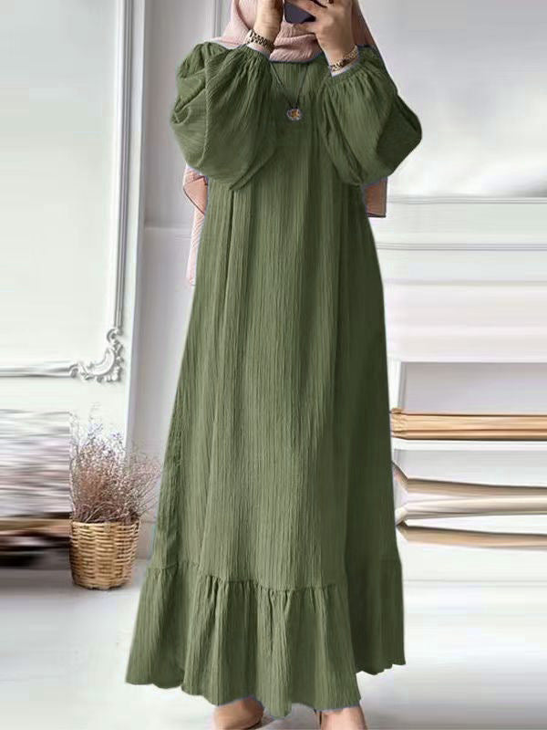 Dames Élégante et légère robe maxi Chic und Stil