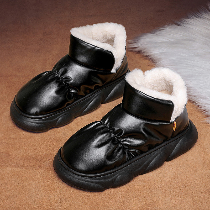 Bottes d'hiver confortables pour femmes avec doublure isolante et semelle antidérapante Chic und Stil