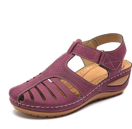 Sandales de confort respirantes pour femmes avec sangle réglable et semelle ergonomique Chic und Stil