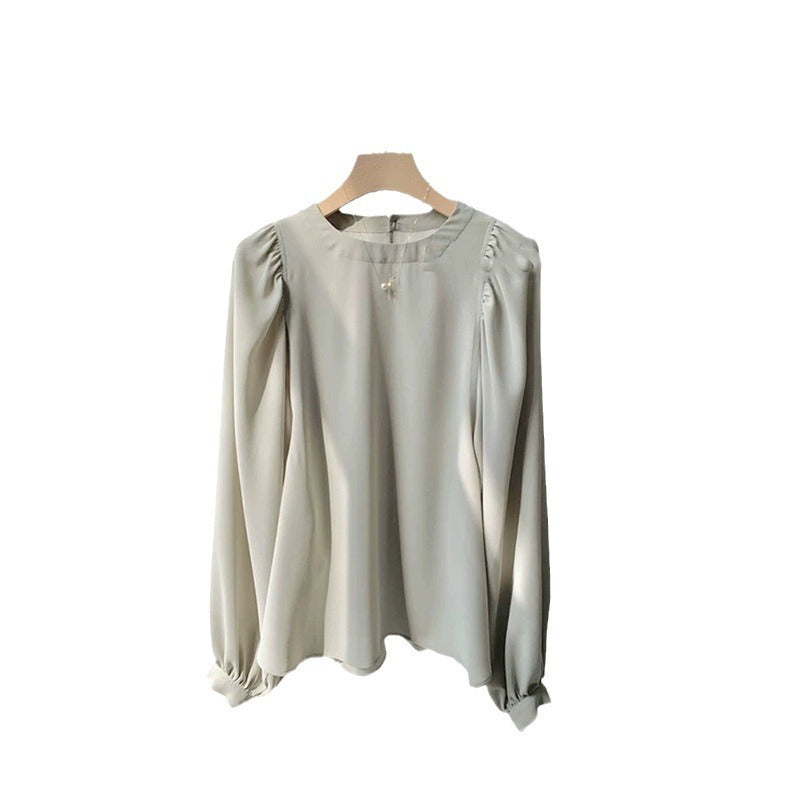 Blouse à manches bouffantes Chic und Stil pour femmes