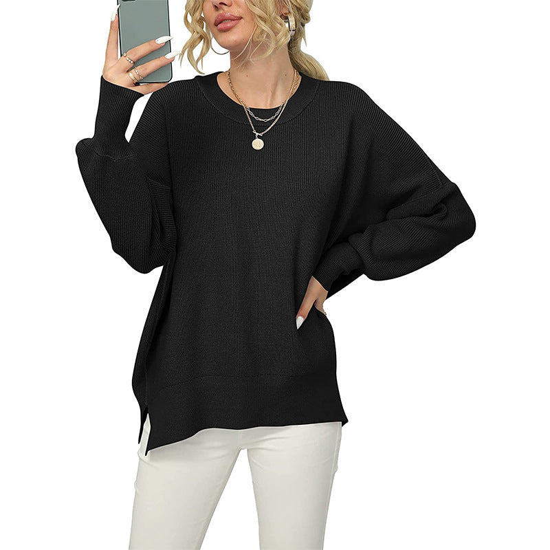 Femmes Pull en tricot surdimensionné Chic und Stil