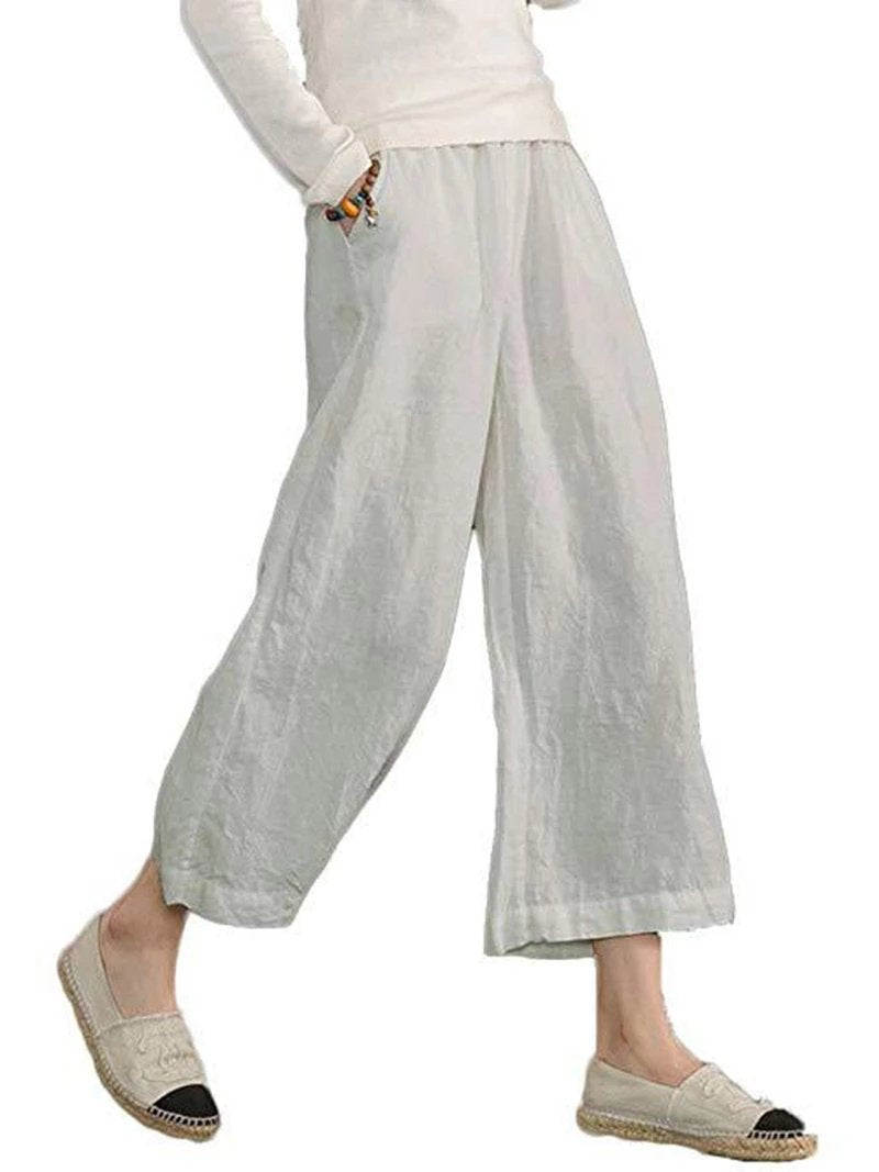 Pantalon cropped décontracté pour femmes Chic und Stil
