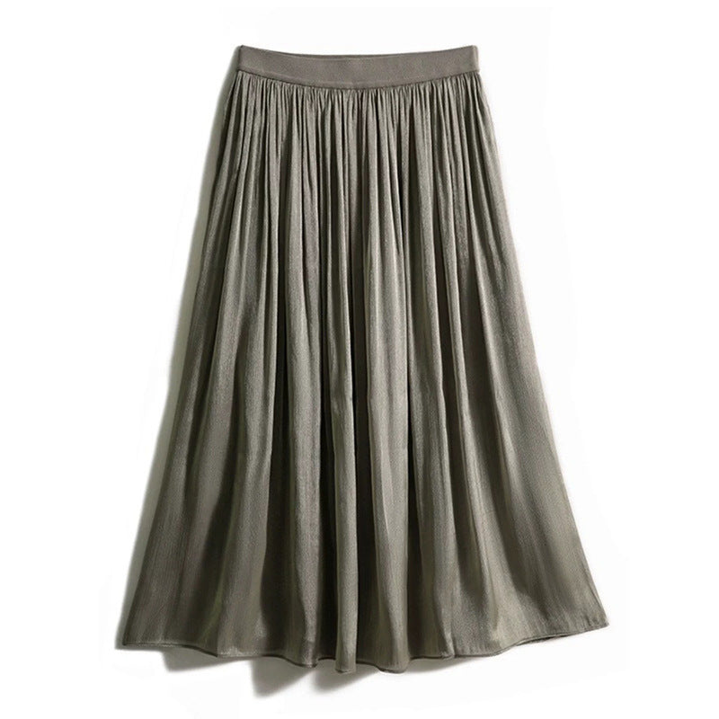 Jupe maxi plissée élégante pour femmes Chic und Stil