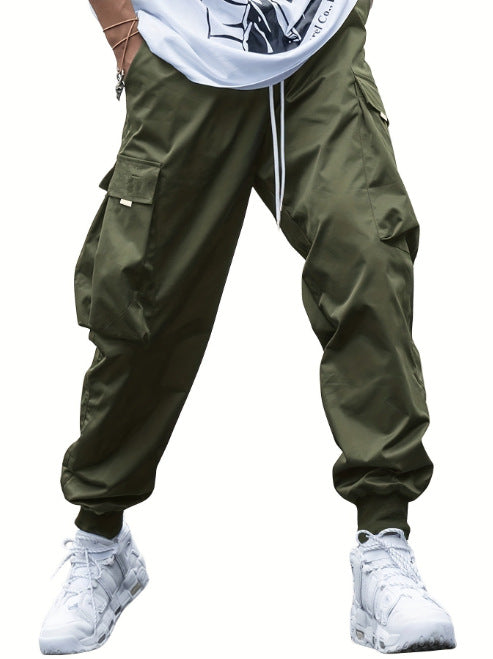 Pantalons cargo pour hommes à coupe large et poches pratiques Chic und Stil