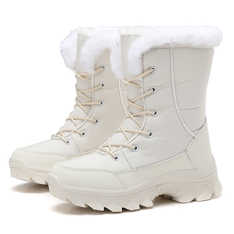 Bottes d'hiver pour dames avec doublure intérieure isolante et semelle profilée antidérapante Chic und Stil