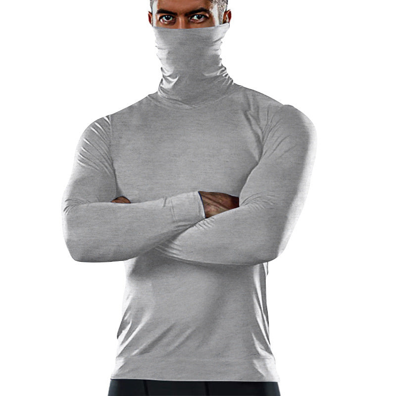 Chemise fonctionnelle pour hommes avec col montant et coupe ajustée Chic und Stil