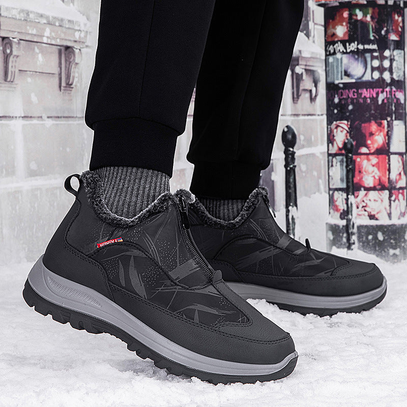 Bottes d'hiver thermiques pour femmes avec une tige déperlant et une doublure douillette Chic und Stil