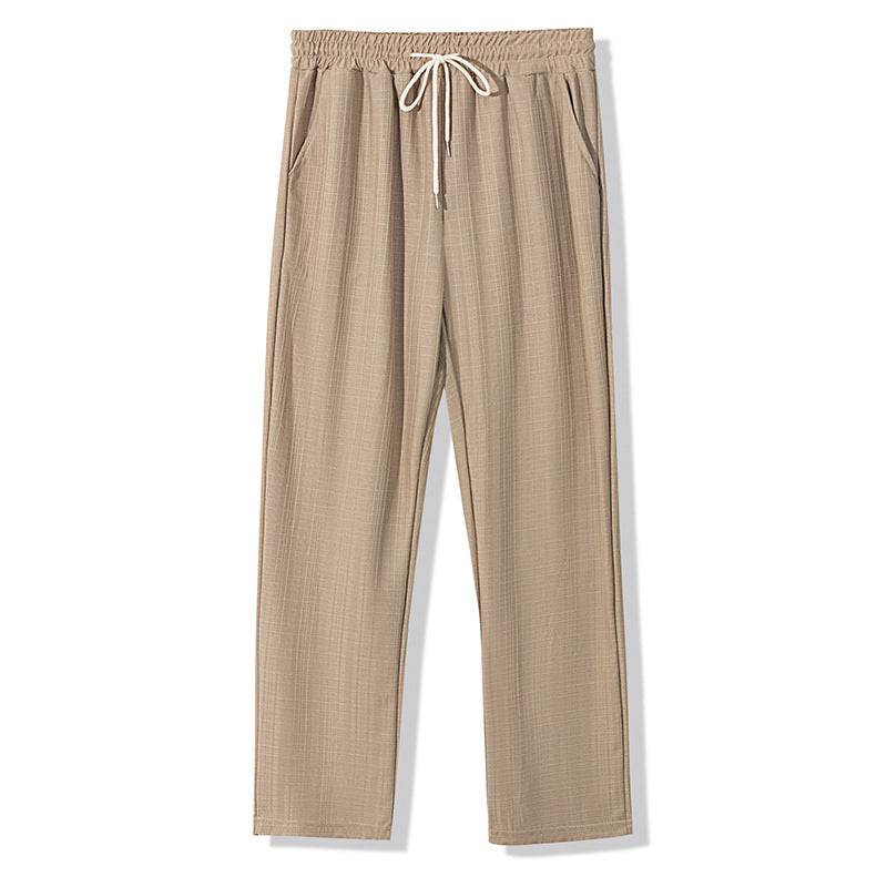 Pantalons de loisirs confortables pour hommes avec taille élastique et poches latérales pratiques Chic und Stil
